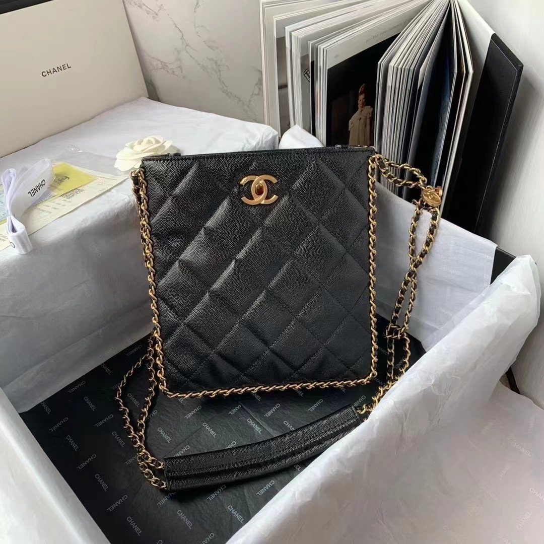 CHL - Small Shopping Bag Black For Women Bags 9in/23LO AS3470 B08850 94305