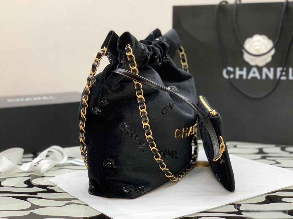 CHL - Small CHL - 22 Handbag Black For Women Bags 11.8in/30LO