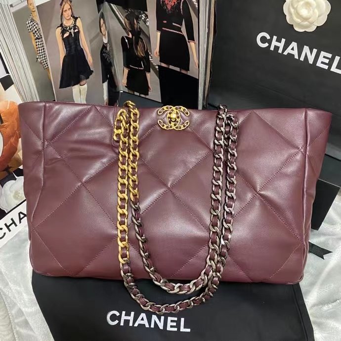 CHL - Shopping CHL - Bag 19 Dark Red For Women Bags 16in/41LO AS3660 B04852 NK294