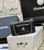 CHL - Small Coin Pocket WOC Shoulder Bag Black For Women Bags 7.9in/20LO