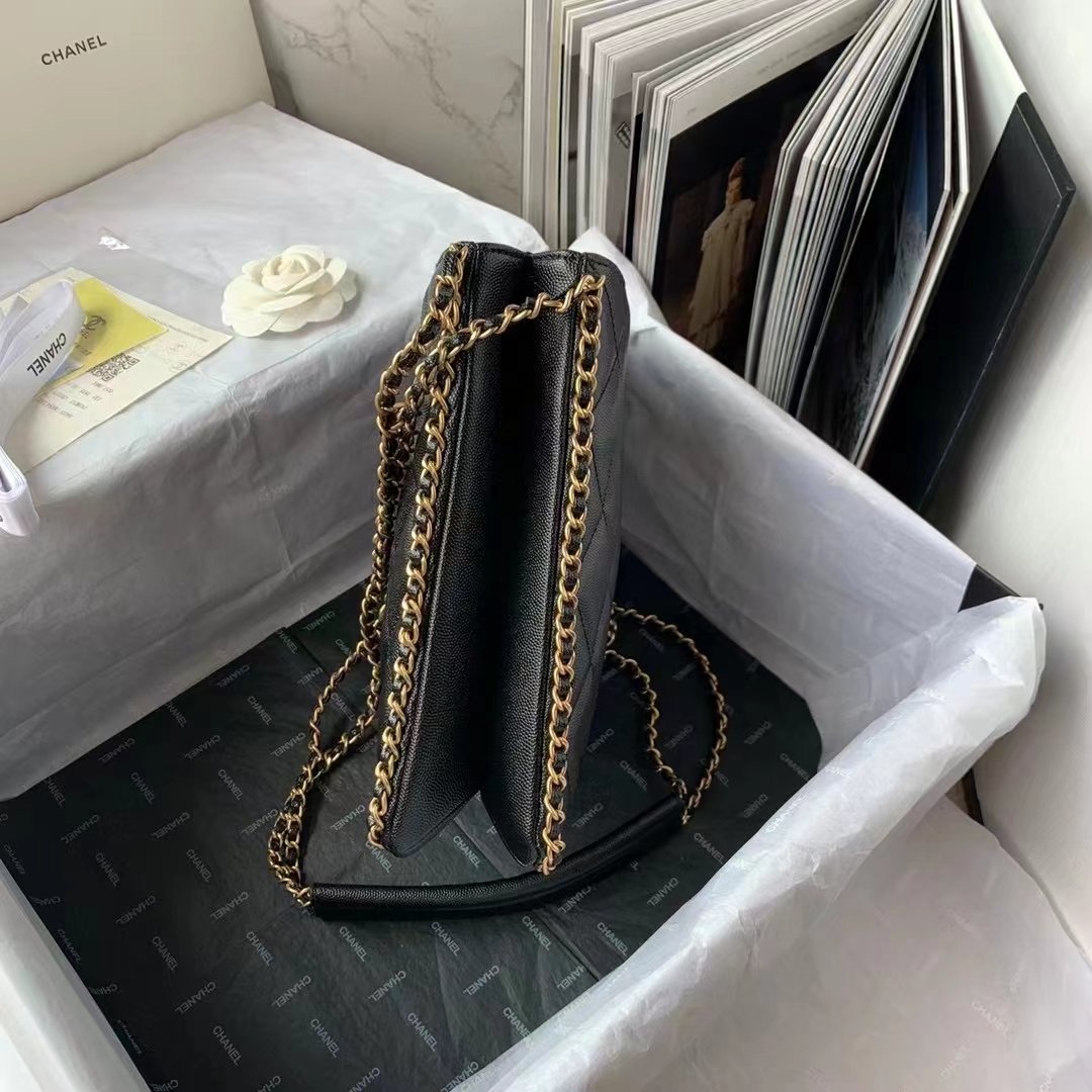 CHL - Small Shopping Bag Black For Women Bags 9in/23LO AS3470 B08850 94305