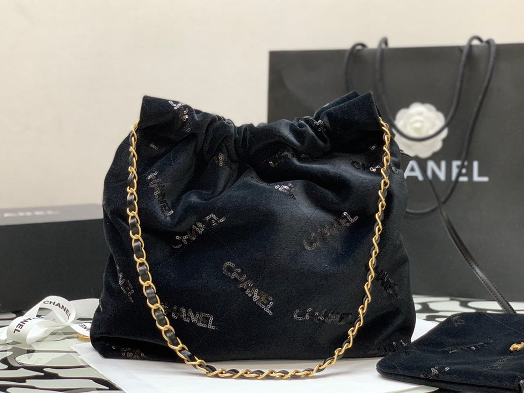 CHL - Small CHL - 22 Handbag Black For Women Bags 11.8in/30LO