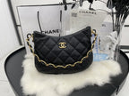 CHL - Hobo Handbag Black For Women Bags 9.4in/24LO AS3562 B09178 94305