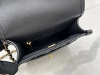 CHL -  22K Flap Bag Black For Women Bags 8.1in/20.5LO