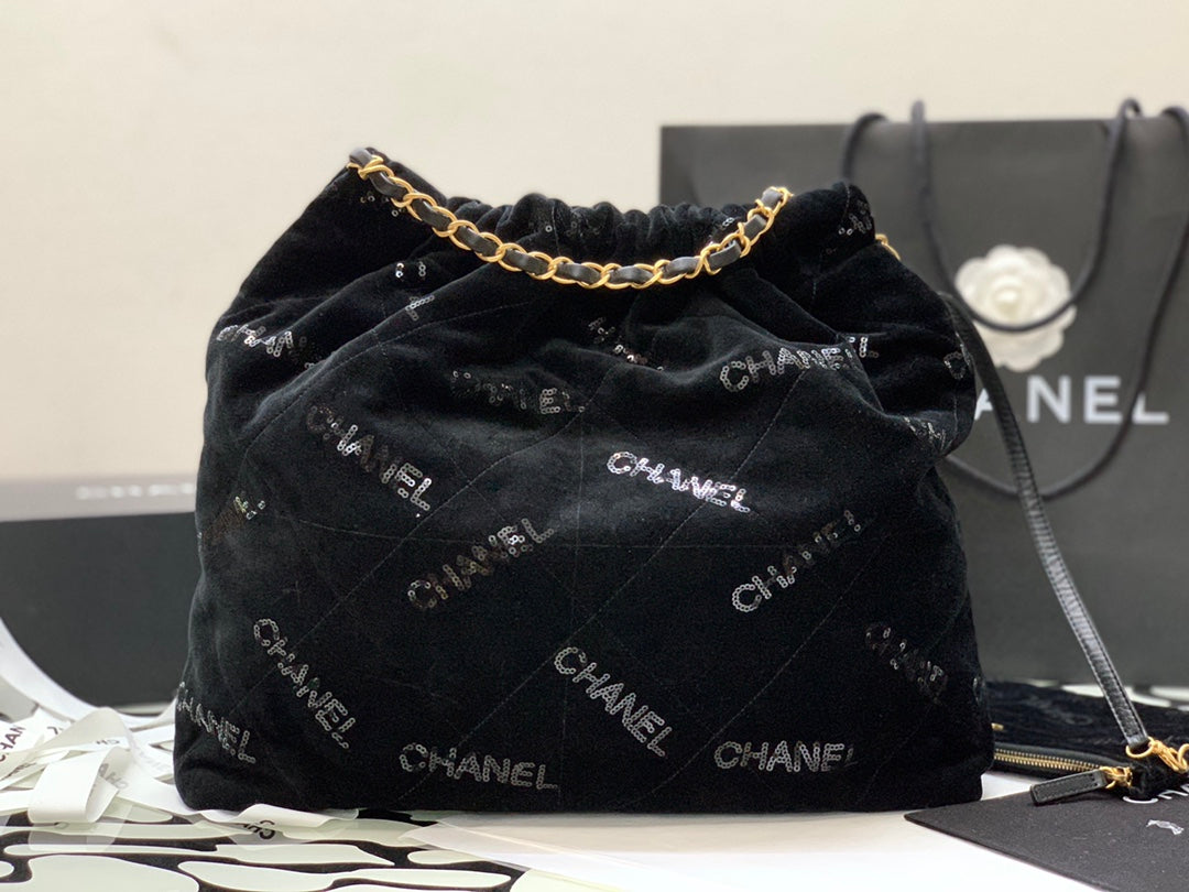 CHL - Medium CHL - 22 Handbag Black For Women Bags 16.4in/42LO AS3261 B09102 94305