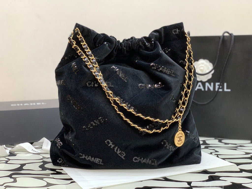 CHL -  Big CHL -  22 Handbag Black For Women Bags 18.9in/48LO