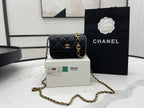 CHL -  Classic Distressed Black For Women Bags 4.7in/12LO
