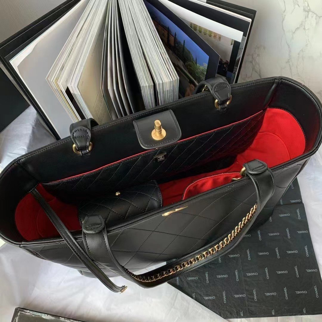 CHL - Shopping Bag Black For Women Bags 14.4in/37LO AS3508 B08867 94305
