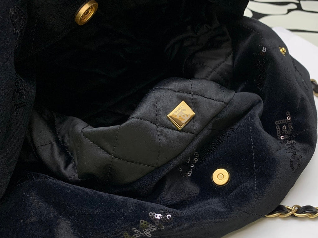 CHL - Small CHL - 22 Handbag Black For Women Bags 11.8in/30LO