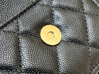 CHL - Small Coin Pocket WOC Shoulder Bag Black For Women Bags 7.9in/20LO