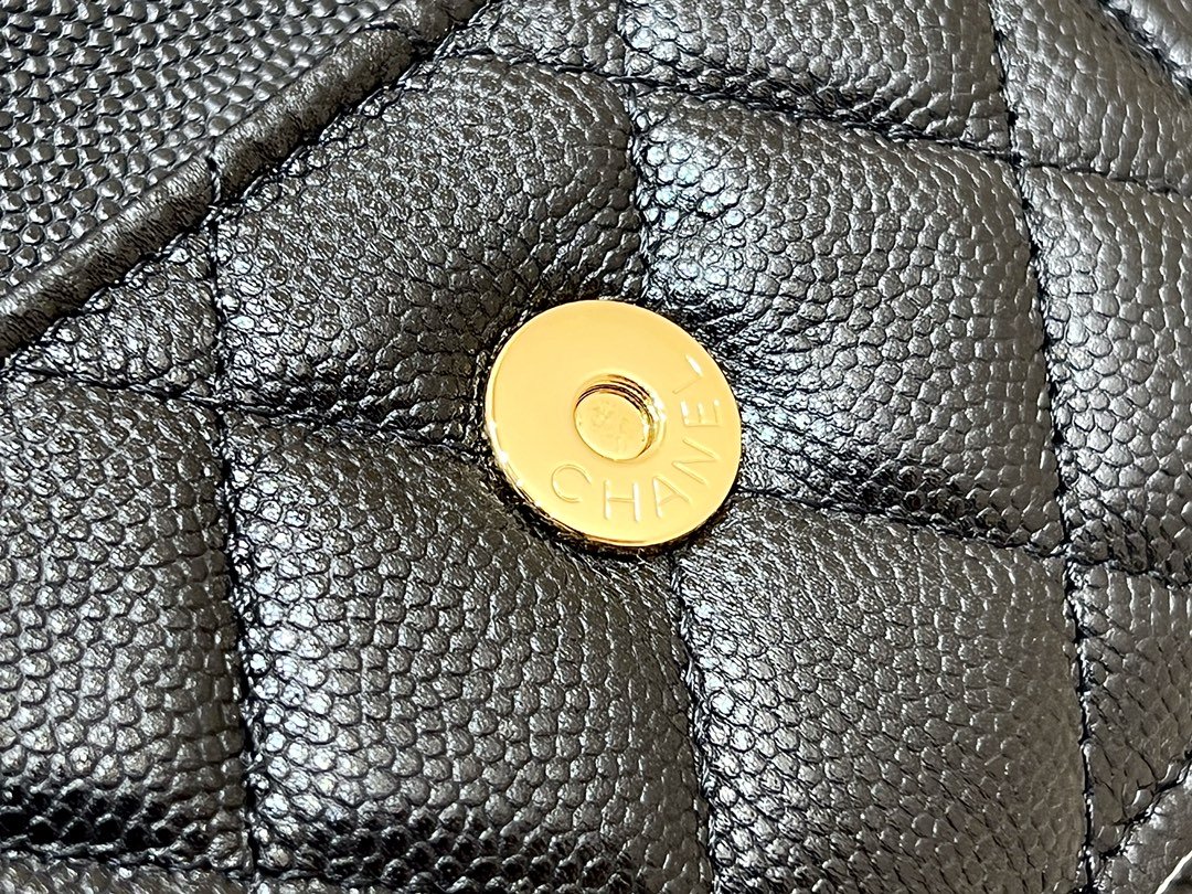 CHL - Small Coin Pocket WOC Shoulder Bag Black For Women Bags 7.9in/20LO