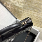 CHL - Hand-Held Oblique Cross Bag Black For Women Bags 6.7in/19LO