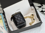 CHL - Vanity With Chain Black For Women Bags 6.2in/16LO