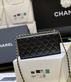 CHL - Small Coin Pocket WOC Shoulder Bag Black For Women Bags 7.9in/20LO