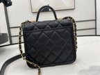 CHL -  22K Flap Bag Black For Women Bags 8.1in/20.5LO