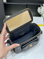 CHL - Vanity Bag With Strap Black For Women Bags 6.6in/17LO AP3017 B09208 94305