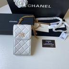CHL - Phone Holder White Bag For Women 15LO/6in