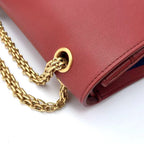 CHL - Maroon Medallion Nude Reissue 2.55 Classic 225 Flap Red Bag For Women 24LO/9.4in