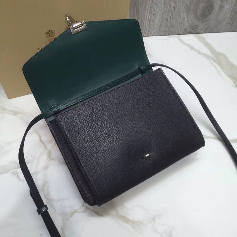 B-Berry - BB  Small Macken Colorblock Crossbody Black/Green Bag For Women, Bags 9.5in/24LO