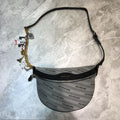 BLN-Ciaga Souvenir XS Belt Bag In Gray, For Women,  Bags 9.5in/24LO
