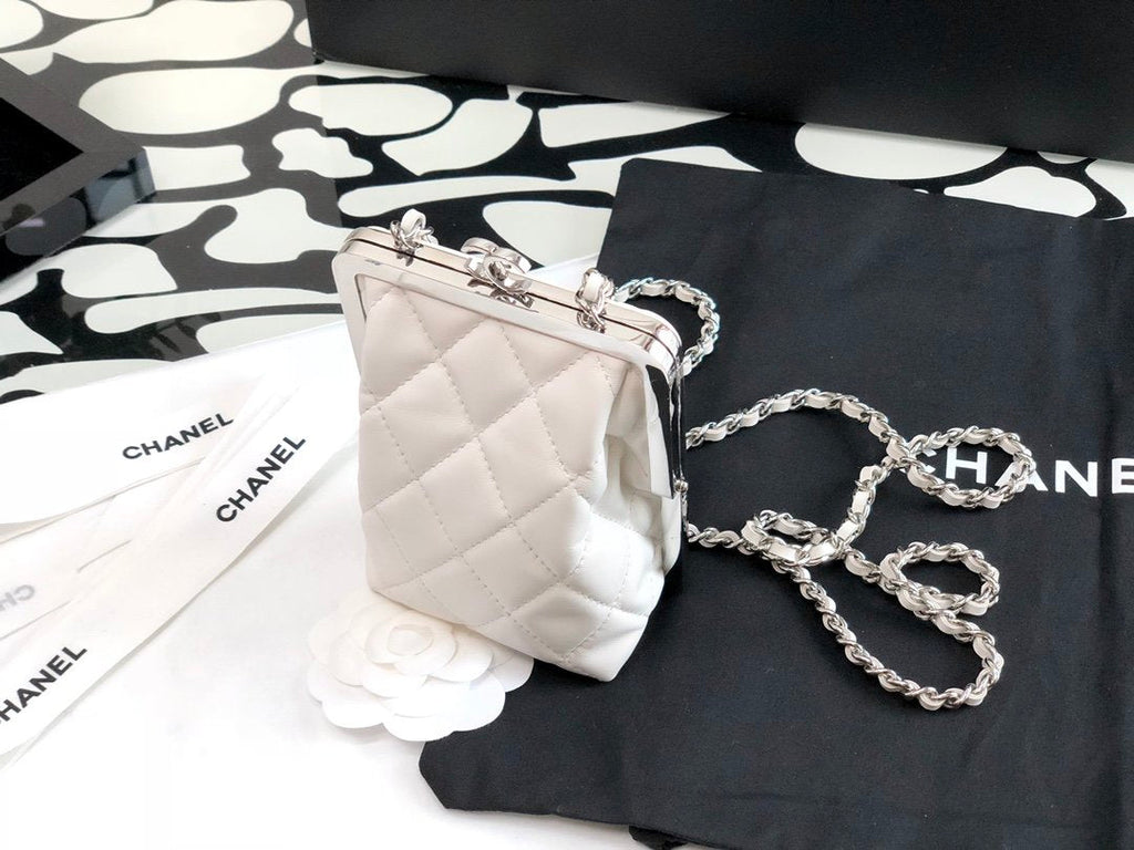 CHL -  Cruise Clutch Crossbaby White Bag For Women 13LO/5in