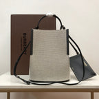 B-Berry - BB  PeGucciy Small Canvas Bag Gray For Women, Bags 9.8in/25LO