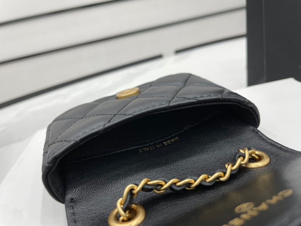 CHL - Mini Flap Bag Black For Women Bags 3.5in/9LO