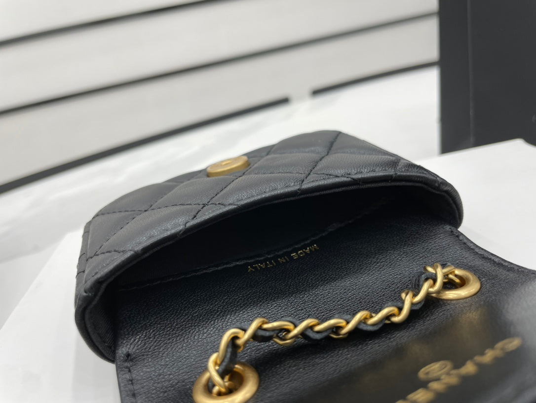 CHL - Mini Flap Bag Black For Women Bags 3.5in/9LO