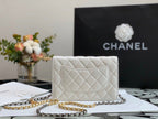CHL - Flap Bag White For Women 7.4in/19LO