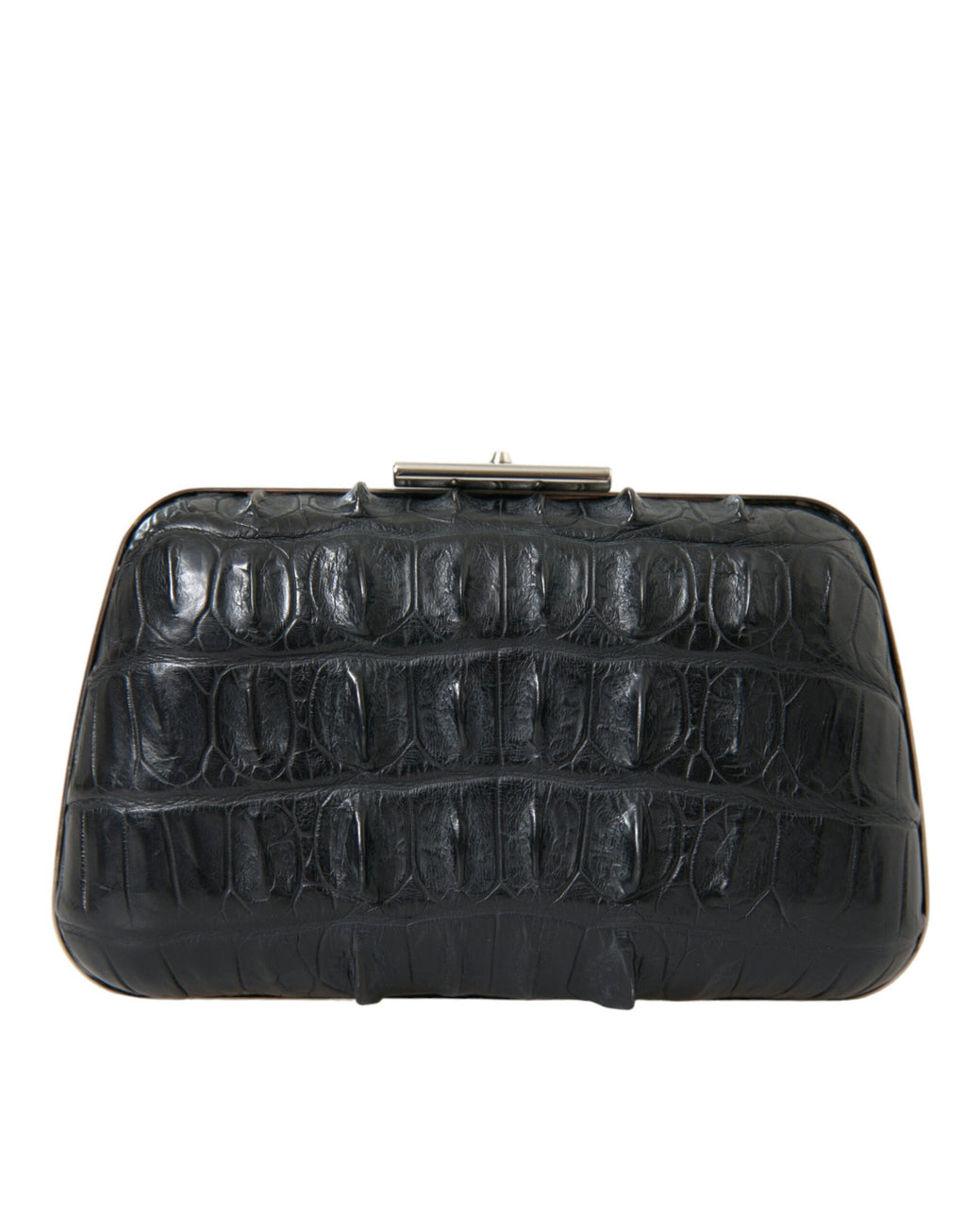 Blnciaga Elegant Crocodile Leather Evening Women's Clutch
