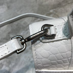 BLN-Ciaga Hourglass Small Handbag In White, For Women,  Bags 9in/23LO 5935461LR6Y9016