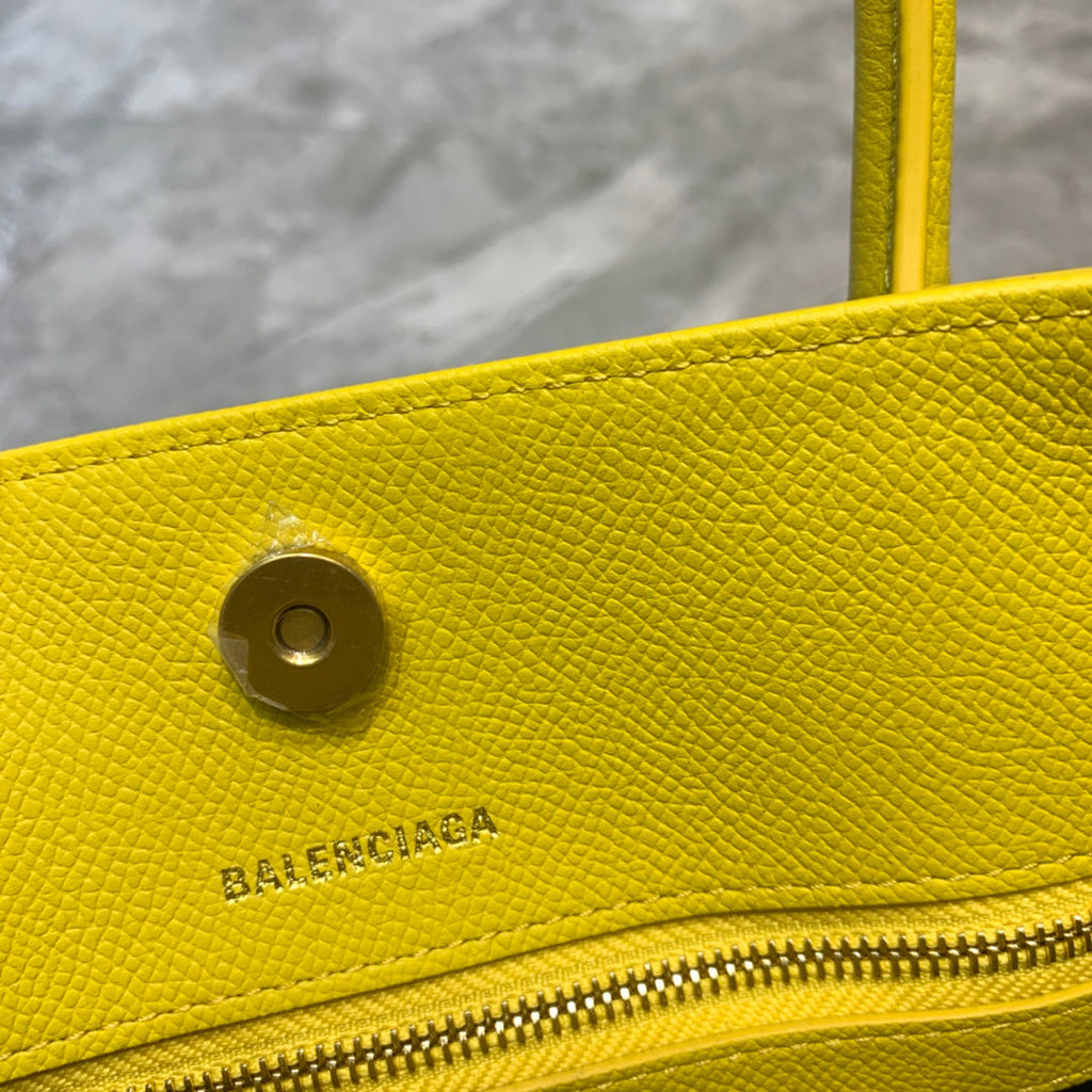 BLN-Ciaga Ville XXS Tote Bag In Yellow, For Women,  Bags 8.3in/21LO