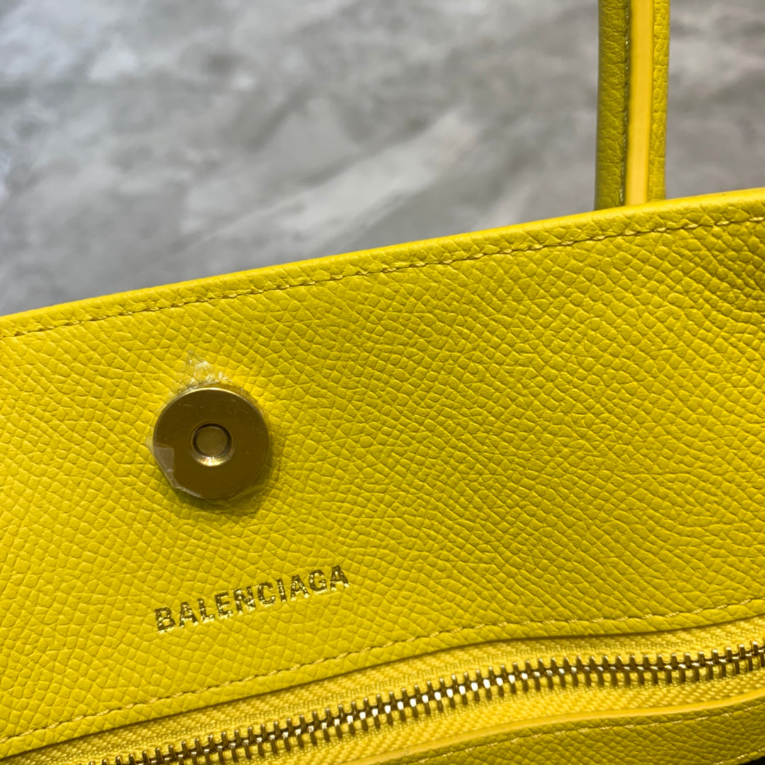 BLN-Ciaga Ville XXS Tote Bag In Yellow, For Women,  Bags 8.3in/21LO