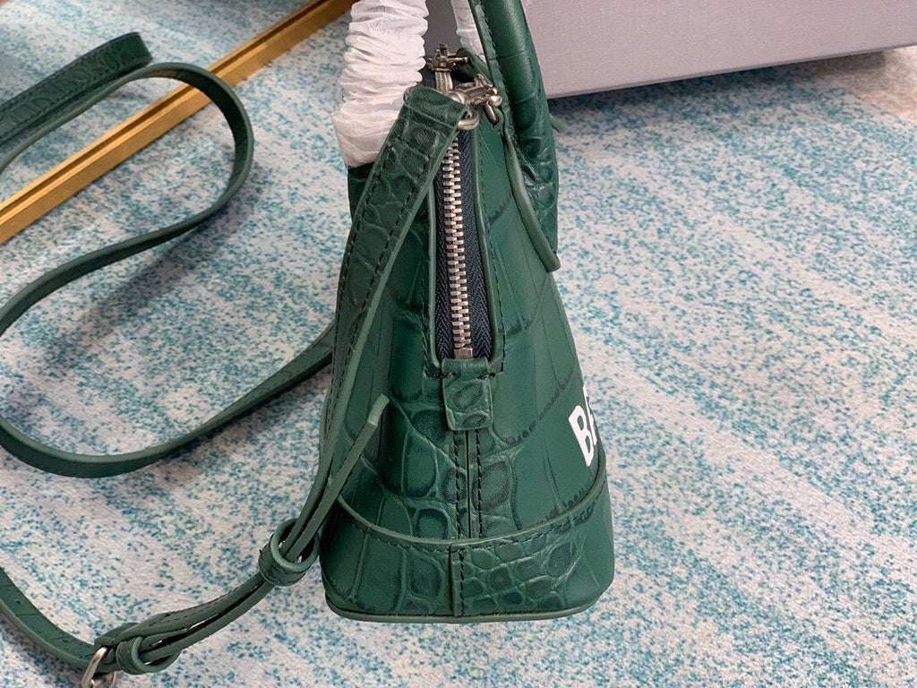 BLN-Ciaga Ville Mini Handbag In Dark Green, For Women,  Bags 4.7in/12LO