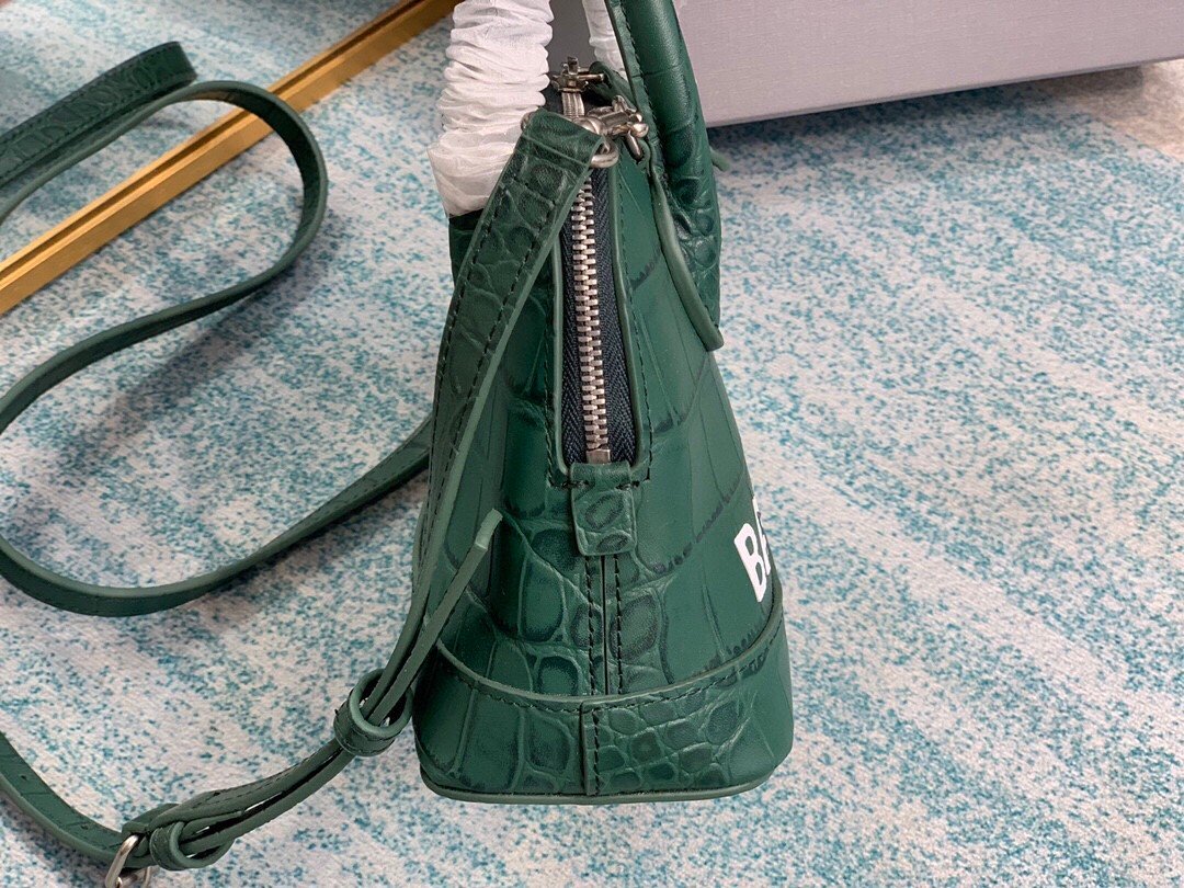 BLN-Ciaga Ville Mini Handbag In Dark Green, For Women,  Bags 4.7in/12LO