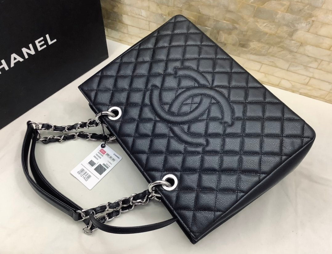 CHL -  Classic Tote Bag SilLusso Official - Hardware Black For Women 13.3in/34LO