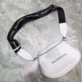 BLN-Ciaga Sling Bag In White, For Women,  Bags 9.1in/23LO
