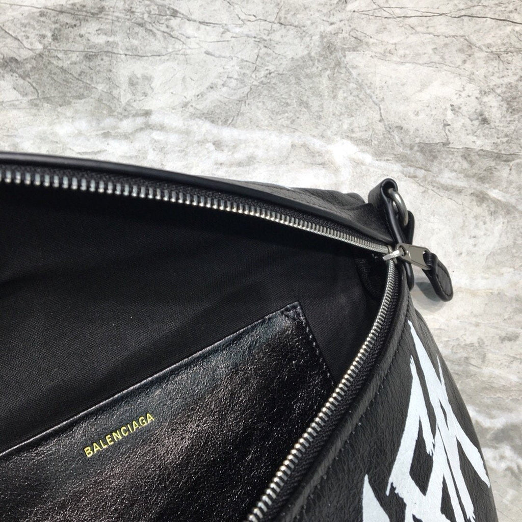 BLN-Ciaga Souvenir XS Belt Bag In Black, For Women,  Bags 9.5in/24LO