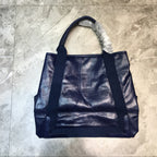 BLN-Ciaga Navy Medium Cabas Tote Bag In Blue, For Women,  Bags 14.1in/36LO