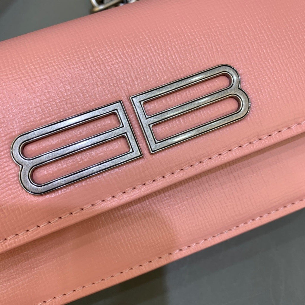 BLN-Ciaga Gossip Small On Chain Shoulder Bag Light Pink, For Women,  Bags 7.4in/19LO