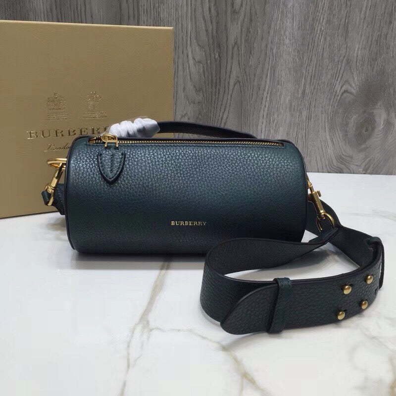 B-Berry - BB  Barrel Bag Green For Women, Bags 8.3in/21LO