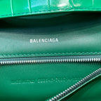 BLN-Ciaga Hourglass Handbag In Green, For Women,  Bags 9.8in/25LO