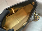 CHL - Hobo Handbag Black Bag For Women 16LO/6in