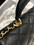 CHL - Mini Flap Bag With Top Handle Black For Women 7.8in/20LO