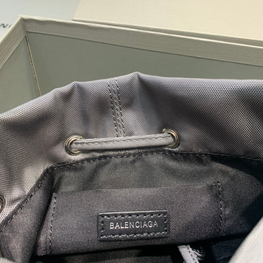 BLN-Ciaga Le Cagole Medium Bucket Bag In Gray, For Women,  Bags 11.8in/30LO