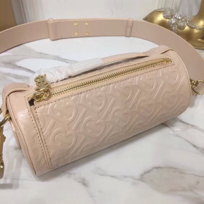 B-Berry - BB  Barrel Monogram Bag PiNike For Women, Bags 10in/27LO