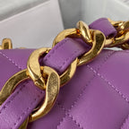 CHL - Mini Flap Bag Purple For Women Bags Shoulder And Crossbody Bags 6.6in/17LO AS3213