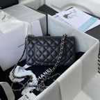 CHL - Mini Classic Handbag Black For Women 7.9in/20LO