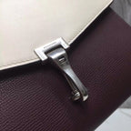 B-Berry - BB  Small Macken Colorblock Crossbody Brown/White Bag For Women, Bags 9.5in/24LO