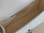 CHL - Medium Classic Flap Bag 25LO White For Women A67086